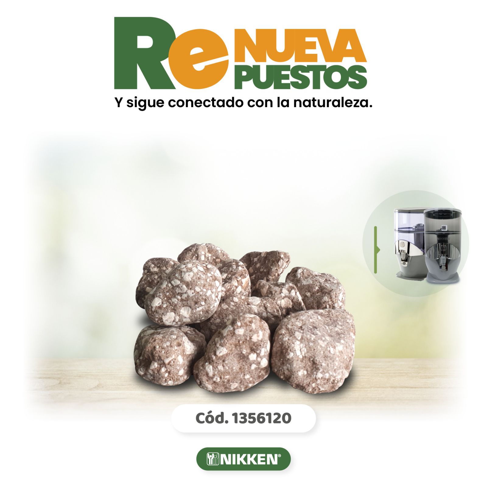 PIMAG PIEDRAS CON COBRE (200 g) PI WATER/WATERFALL