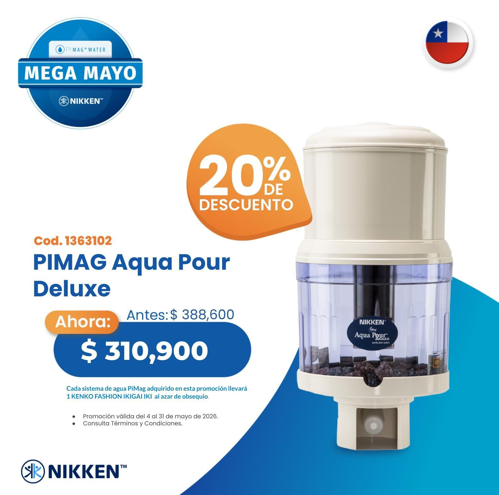 SUPER PROMO PIMAG AQUAPOUR DELUXE DESCUENTO