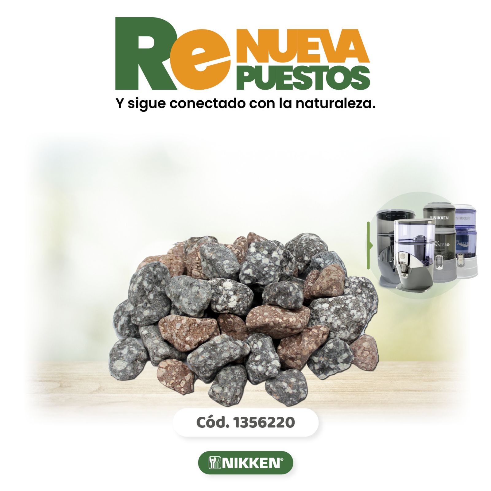 PIEDRAS MINERALES (700 g) PI WATER / WATERFALL